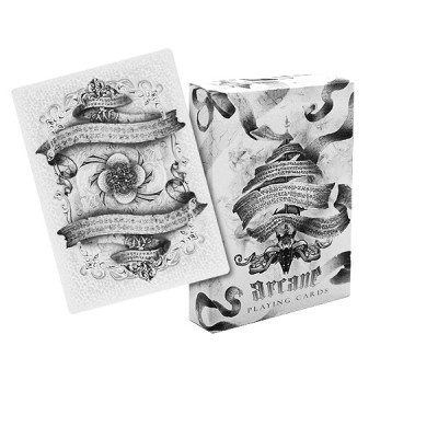 Carte da gioco Arcane White - Invisible