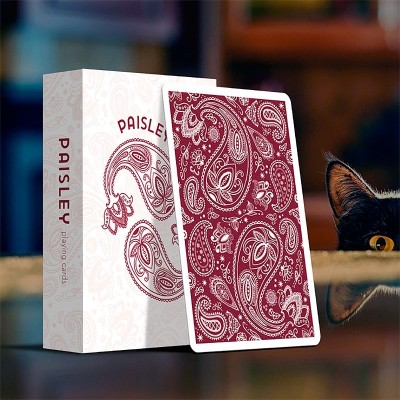 Cartes à jouer Paisley Ruby Red Edition
