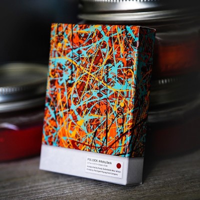 Pollock Artistry jugando a las cartas