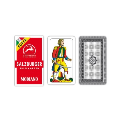 Super Red Salzburg playing cards