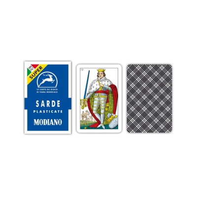 Sarde Blu Super playing cards