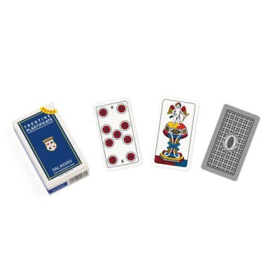 Trentine Extra 52 playing cards Dal Negro - Blue case