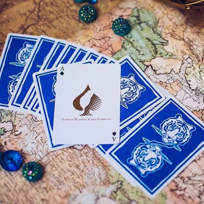 Playing cards The Hidden King Luxury Edition - Blue