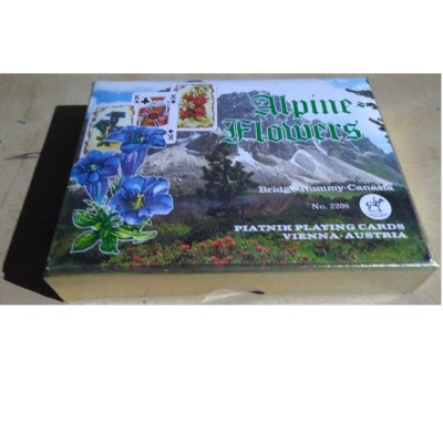 Sammelkarten für Alpenblumen