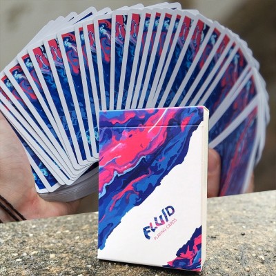 Fluid playing cards