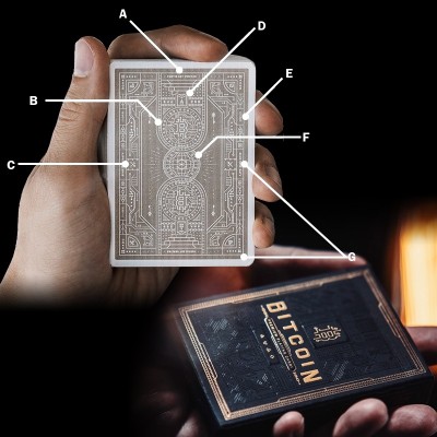 Naipes Bitcoin - Edición Negra