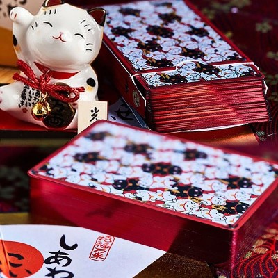 Bicycle playing cards - Maneki Neko - Foil edition