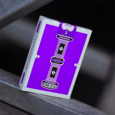 Gemini Casino Playing Cards - Purple