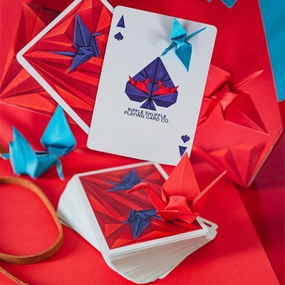 Carte da gioco 1000 Cranes by Riffle Shuffle