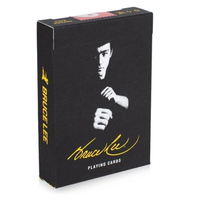 Bruce Lee playing cards