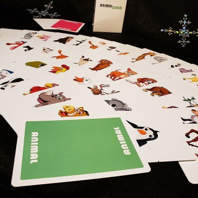 Cartes à jouer animaux