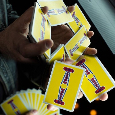 Vintage Feel Jerry's Nuggets Playing Cards (Yellow)