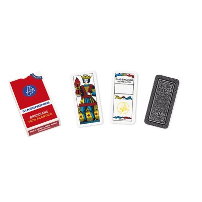 Bresciane Masenghini Plastic playing cards