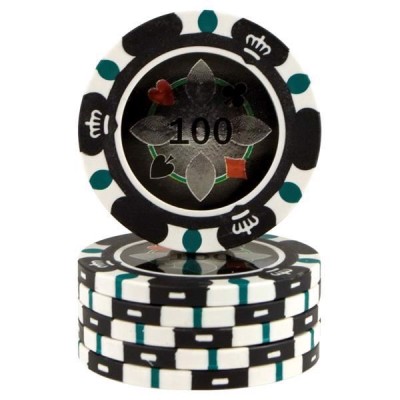 Fiches Crown Casino Black 100