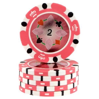 Fiches Crown Casino Pink 2