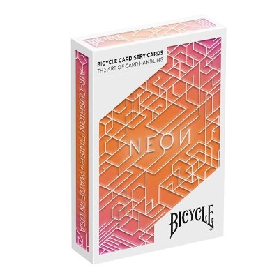 Bicycle Playing Cards - Neon Orange Bump
