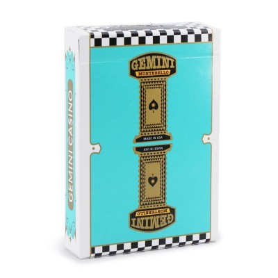 Carte da gioco Gemini Turquoise