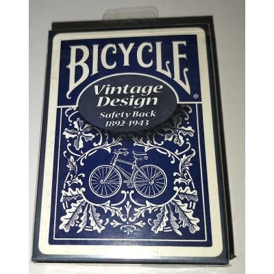 Cartes à jouer vélo - Vintage Safety back
