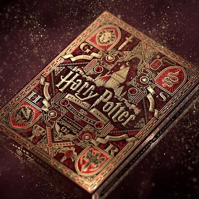 Carte da gioco Harry Potter- Rosso Grifondoro