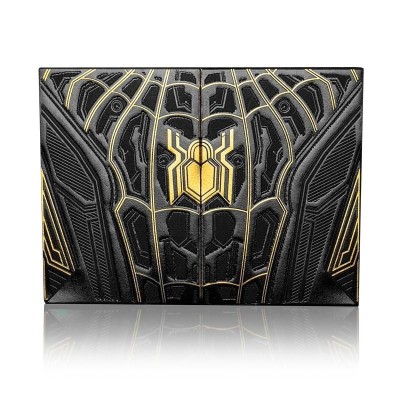 Carte Spiderman con astuccio led black & gold