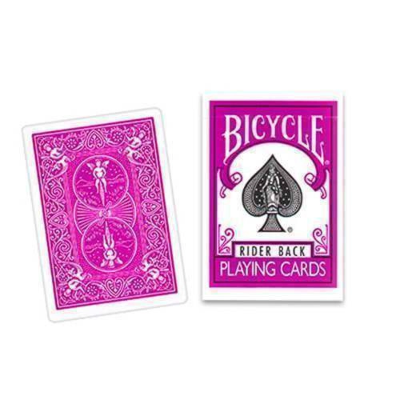 Cartes à jouer vélo - Fuchsia