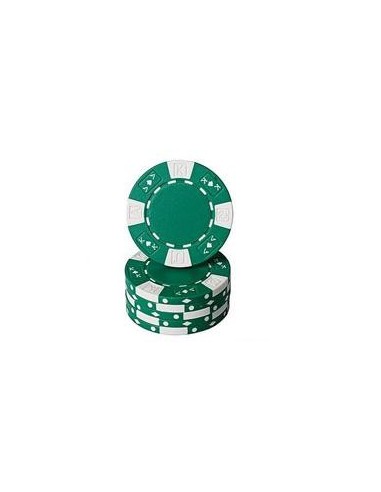 Tavolo da poker pieghevole per 8 giocatori 2 volte verde ottagonale