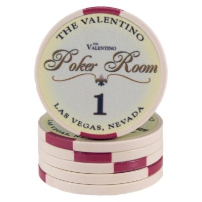 Jetons en céramique - Valentino Poker Room 1