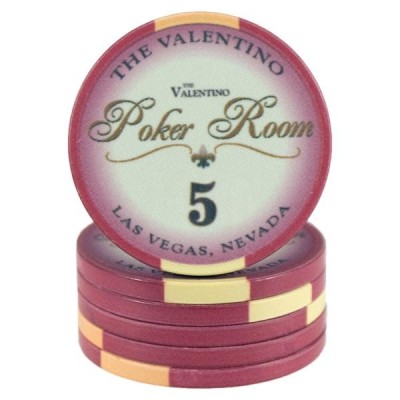 Jetons en céramique - Valentino Poker Room 1