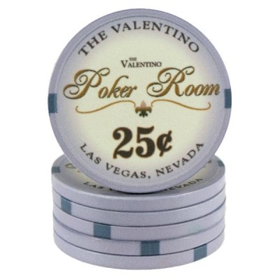Jetons en céramique - Valentino Poker Room 1