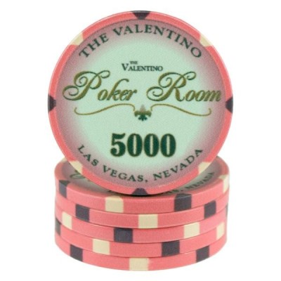 Fichas de cerámica - Valentino Poker Room 1