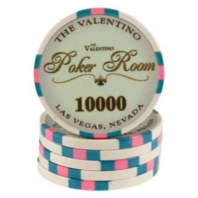 Jetons en céramique - Valentino Poker Room 1