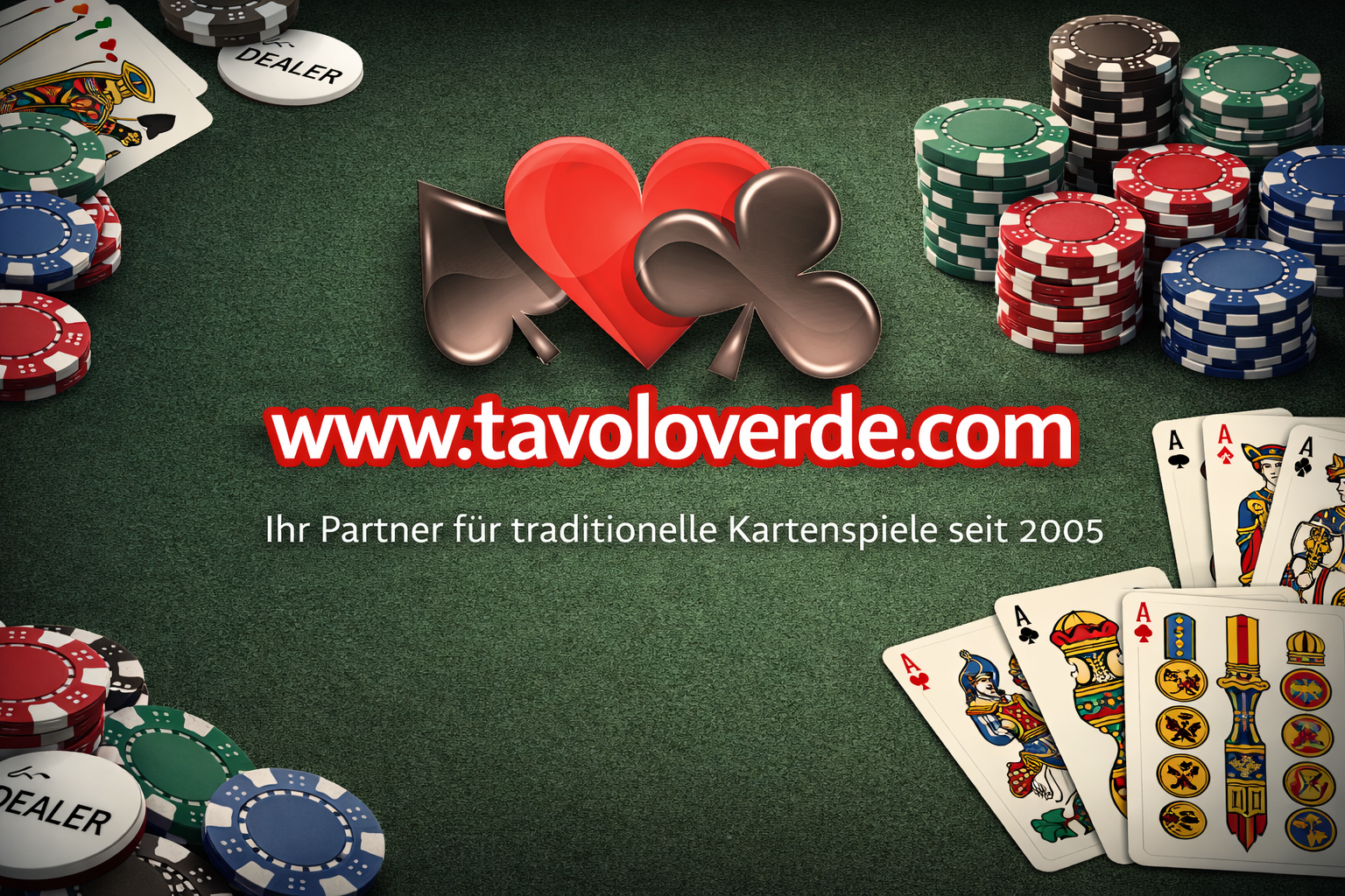 Pokerspielkarten - Tavoloverde